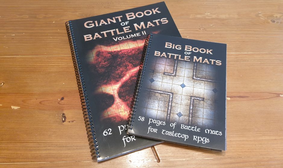 Loke BattleMats Review - The Big Book of Battle Mats Vol. 1 and Giant Book of Battle Mats Vol. 2