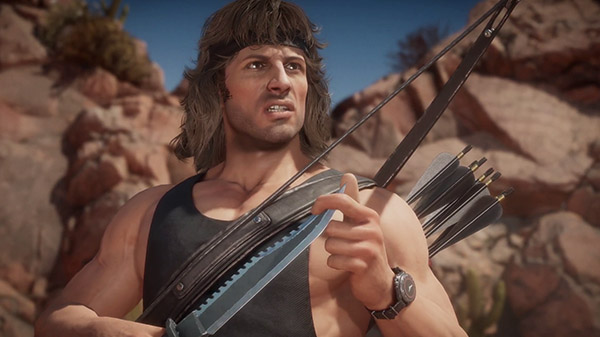 Mortal Kombat 11 Rambo DLC character trailer released