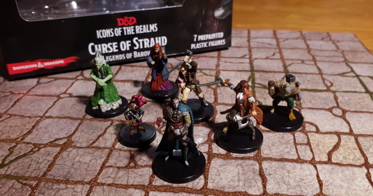Curse of Strahd: Legends of Barovia and Covens & Covenants Pre-Painted Minis Review