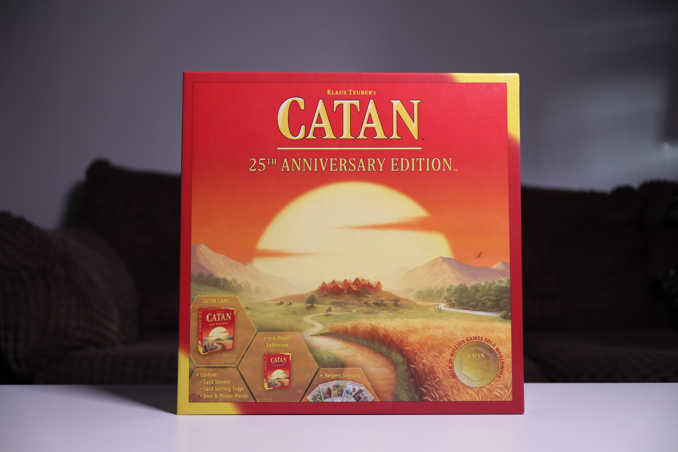 Catan 25th Anniversary EditionHelpers of Catan Scenario CardsGame Pieces 