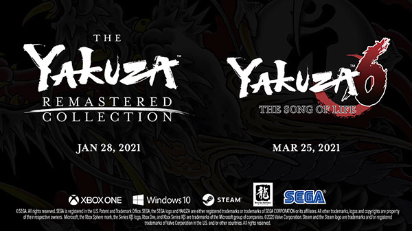 The Yakuza Remastered Collection coming to Xbox One and PC next month