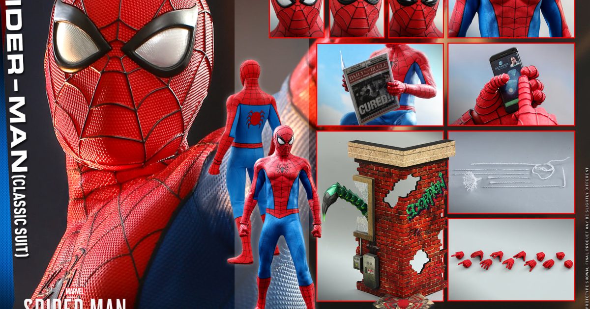 New Marvel’s Spider-Man Hot Toys Figure Revealed