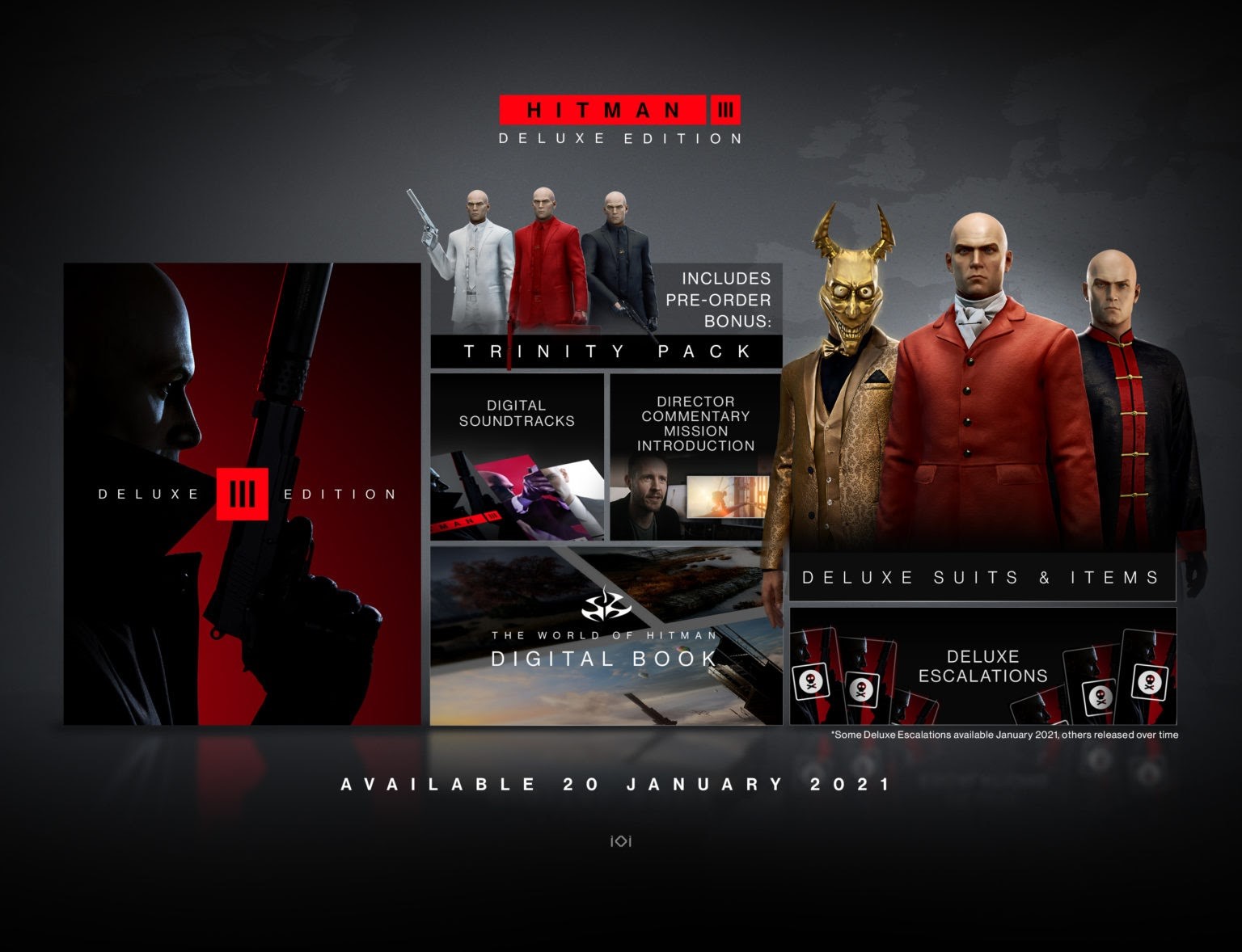 Hitman 3 Deluxe Edition unboxing trailer released