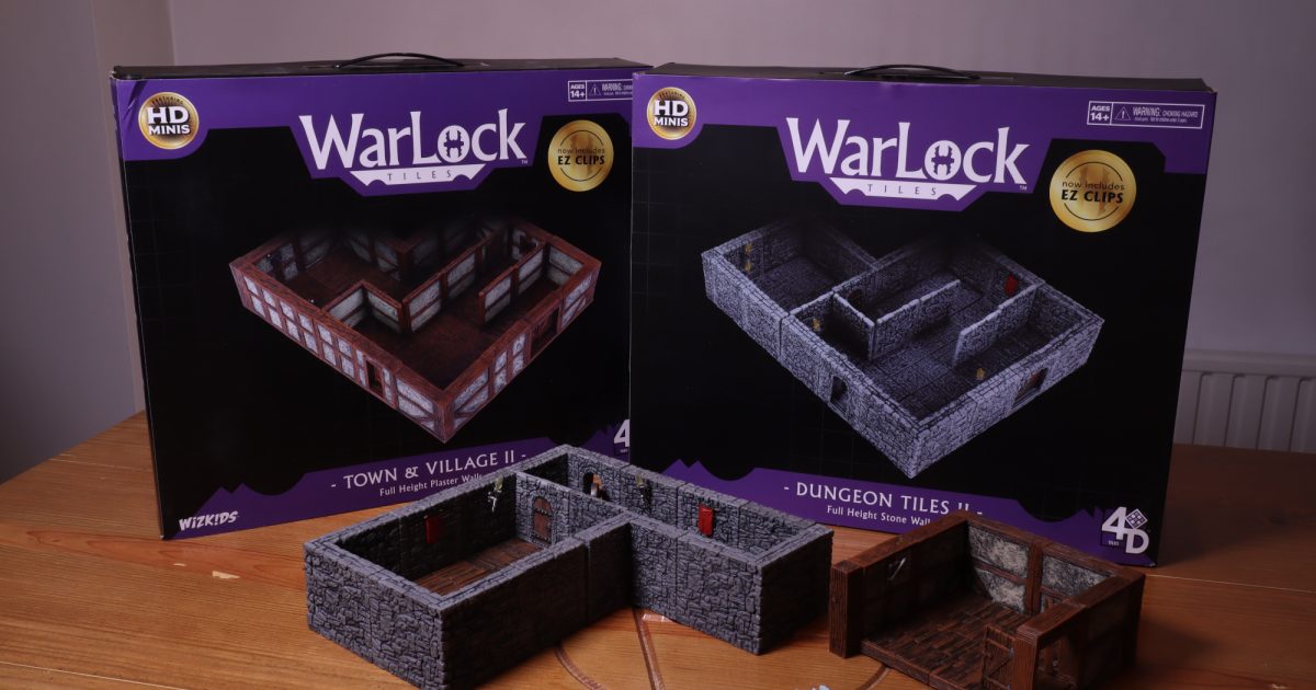 WarLock Tiles: Dungeon Tiles II + Town & Village II Review