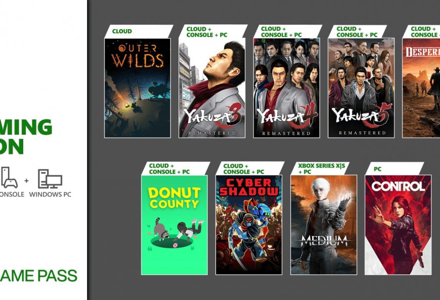 Xbox Game Pass adds The Yakuza Remastered Collection, The Medium, and