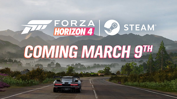Forza Horizon 4 coming to Steam next month