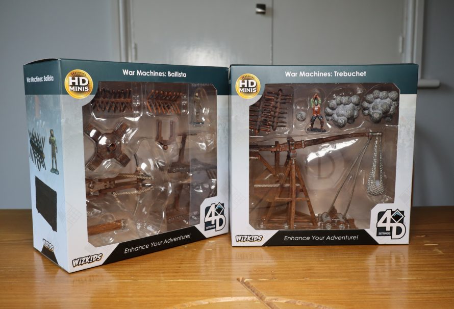 4D Settings War Machines Trebuchet and Ballista Review