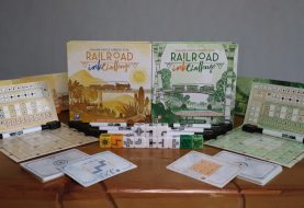 Railroad Ink Challenge Lush Green & Shining Yellow Review