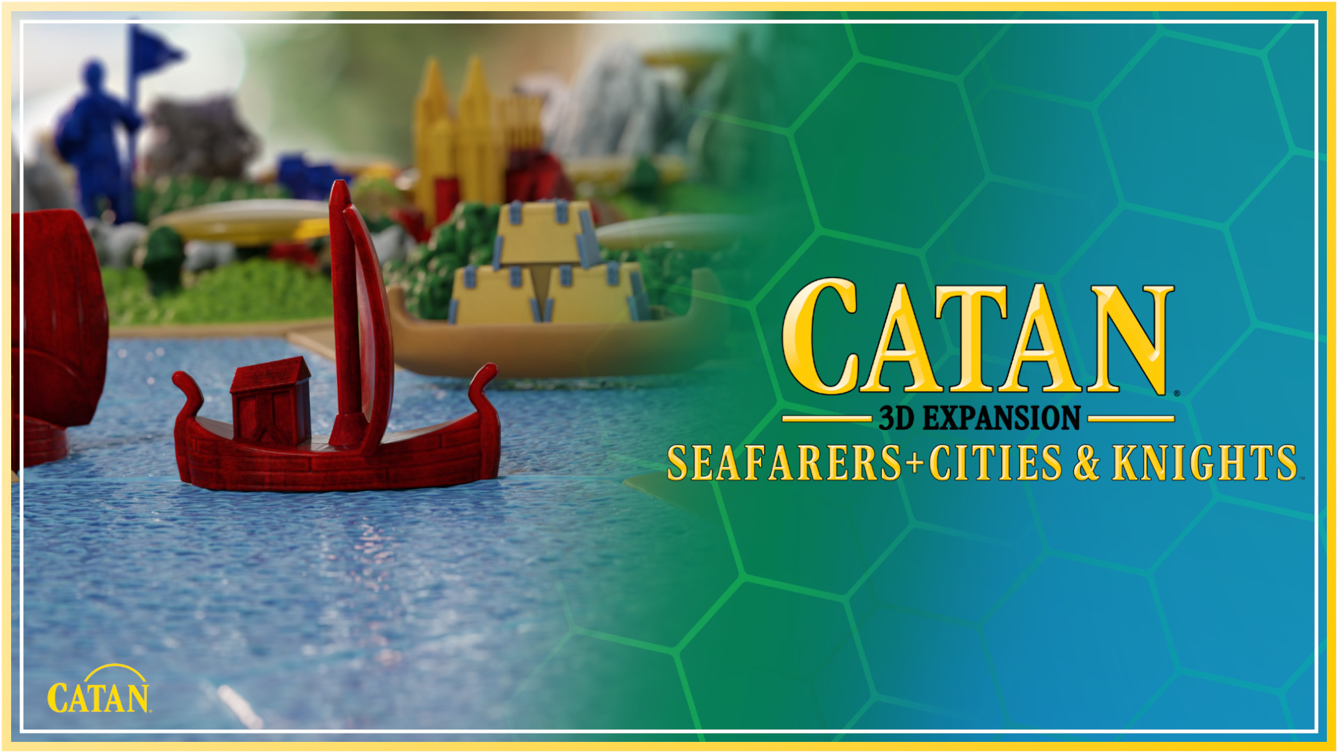 Catan 3D Expansions & Catan Dawn of Humankind Revealed